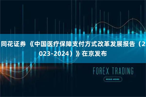 同花证券 《中国医疗保障支付方式改革发展报告（2023-2024）》在京发布