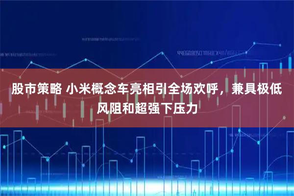 股市策略 小米概念车亮相引全场欢呼，兼具极低风阻和超强下压力